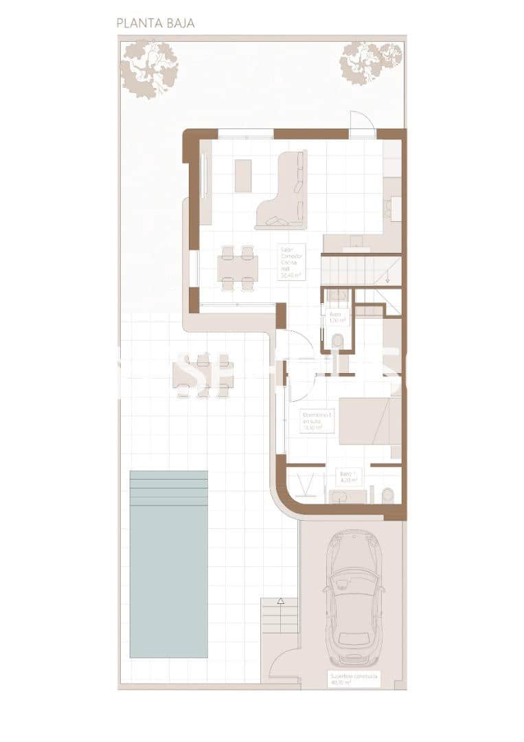 3 bedroom Bungalow for sale in Daya Nueva with garage - € 399,900 (Ref: 9462551)