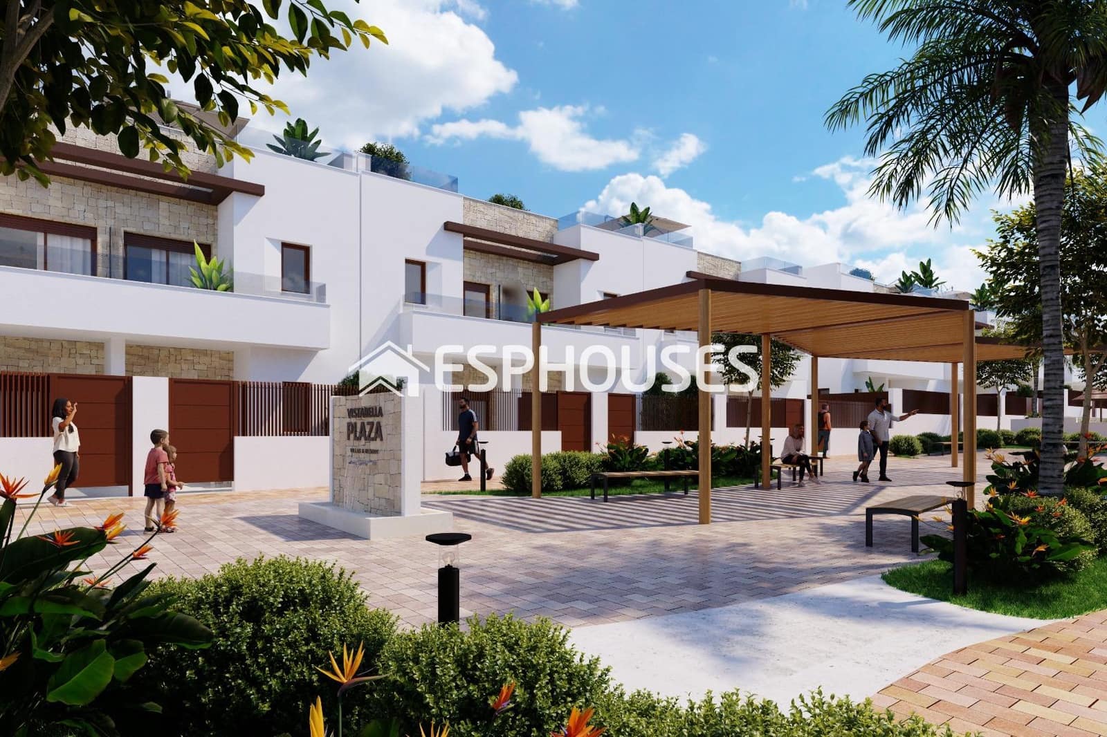 3 sovrum Bungalow till salu i Vistabella med pool - 299 000 € (Ref: 9462553)