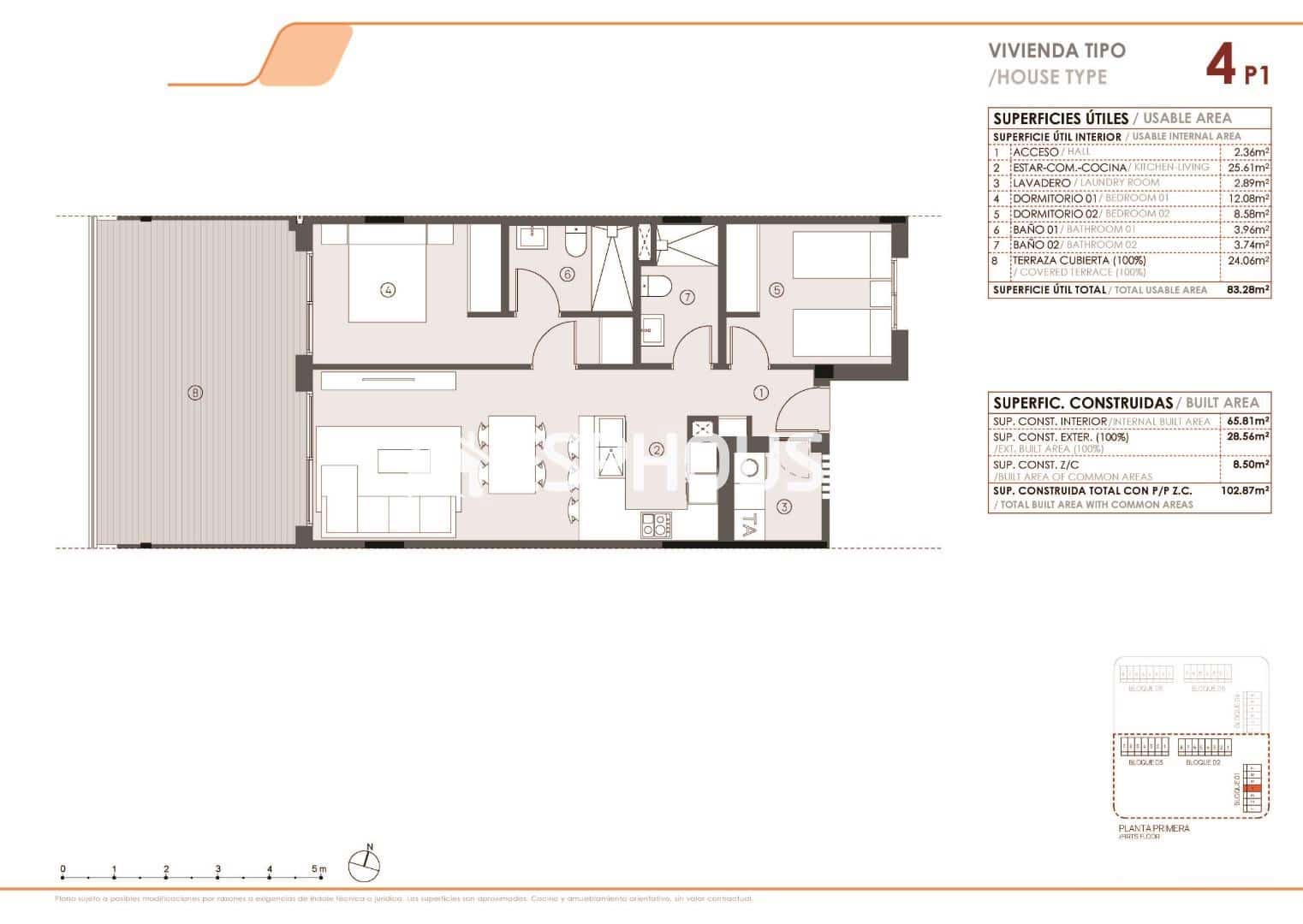 2 camera da letto Appartamento in vendita in Torrevieja con piscina garage - 280.000 € (Rif: 9462560)