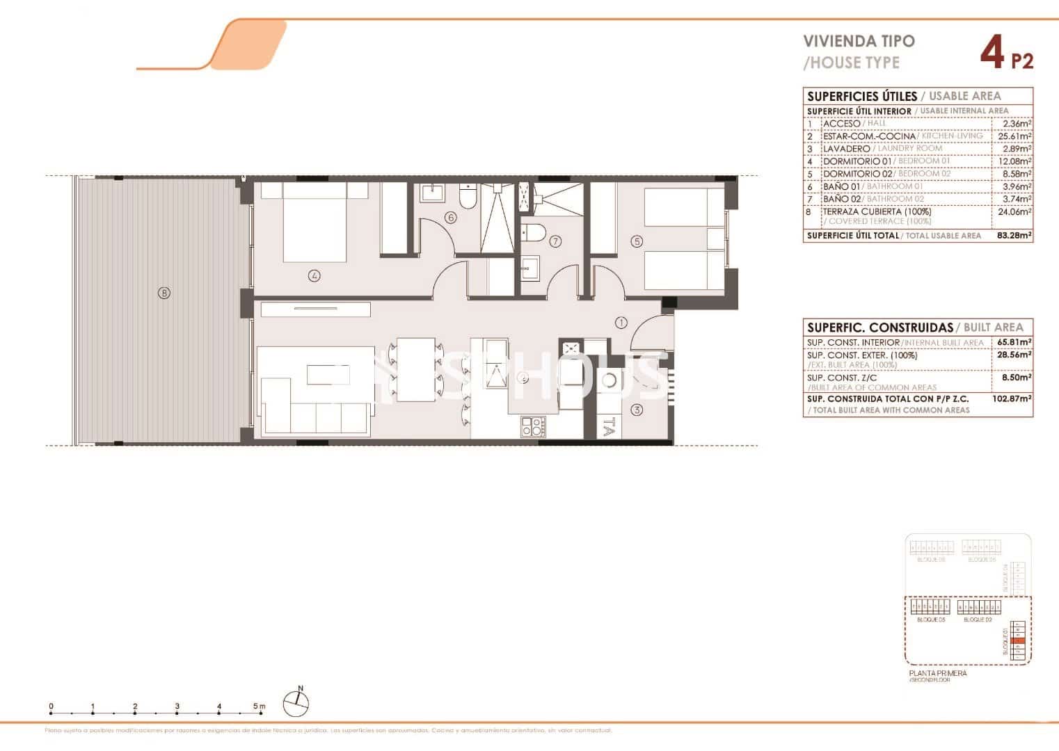 2 soveværelse Lejlighed til salg i Torrevieja med swimmingpool garage - € 305.000 (Ref: 9462561)