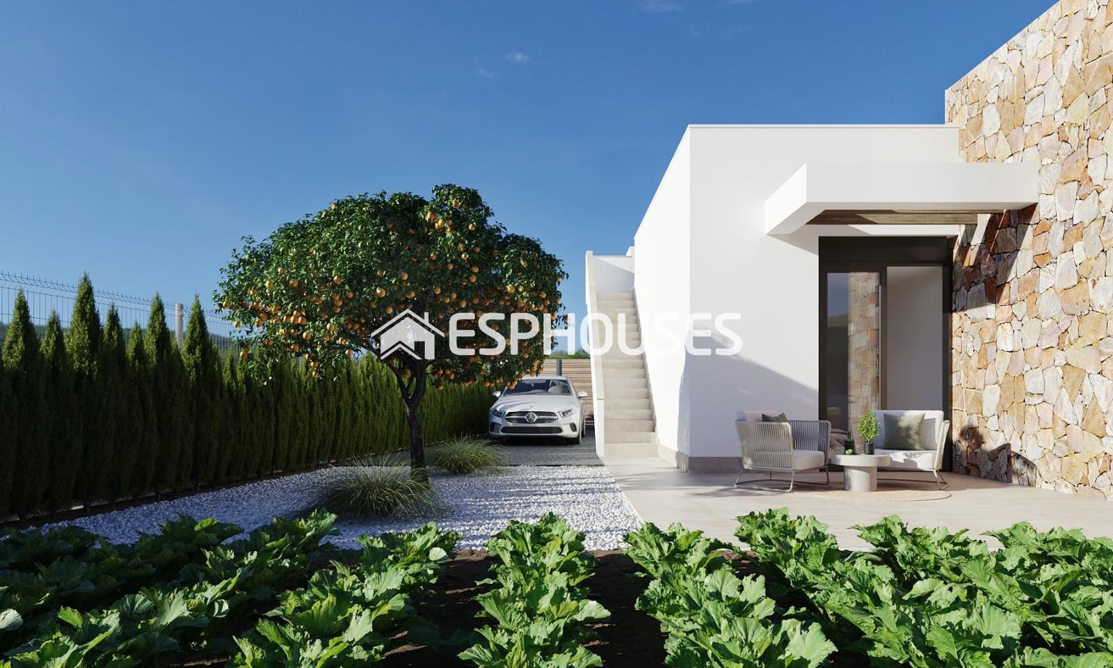 3 sovrum Villa till salu i Fuente Alamo de Murcia med pool garage - 379 900 € (Ref: 9462566)