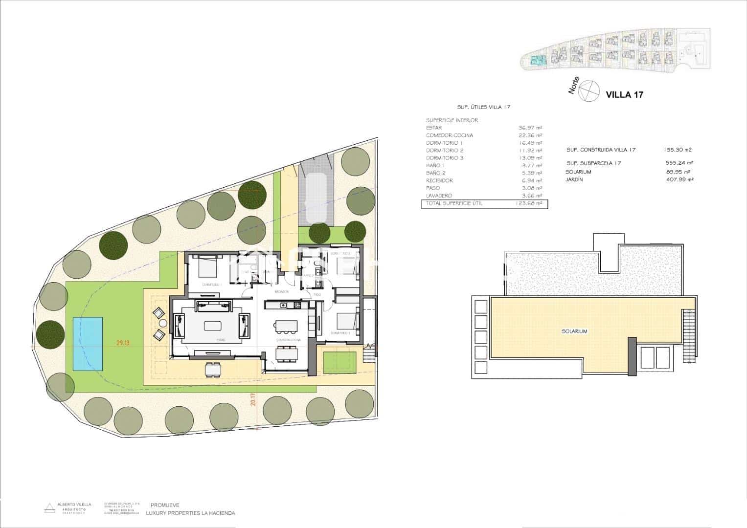 3 camera da letto Villa in vendita in Fuente Alamo de Murcia con piscina garage - 499.900 € (Rif: 9462569)