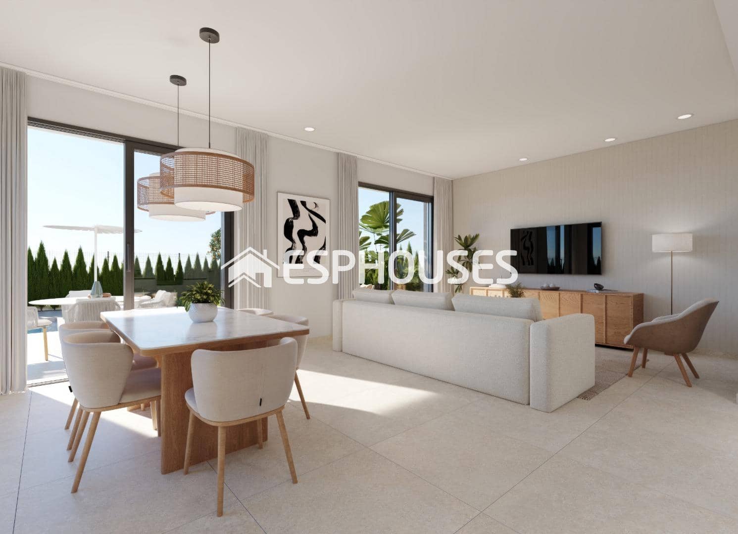 3 camera da letto Villa in vendita in Fuente Alamo de Murcia con piscina garage - 499.900 € (Rif: 9462569)