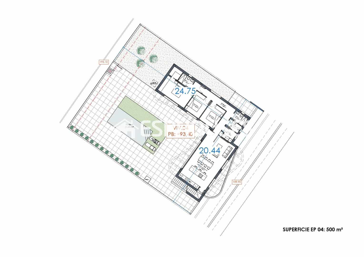 3 sovrum Villa till salu i Algorfa med pool garage - 600 000 € (Ref: 9527938)