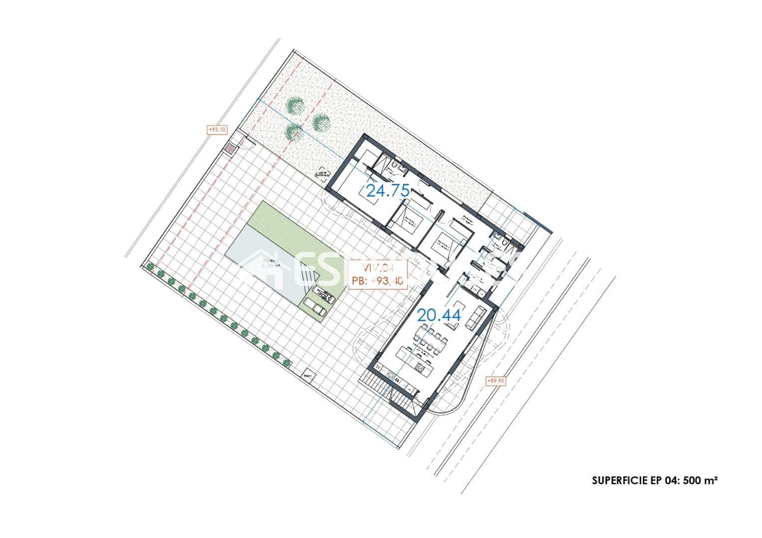 3 soverom Villa til salgs i Algorfa med svømmebasseng - € 600 000 (Ref: 9527938)