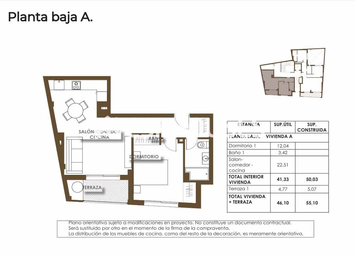 1 Zimmer Apartment zu verkaufen in Torrevieja mit Pool - 214.000 € (Ref: 9543902)
