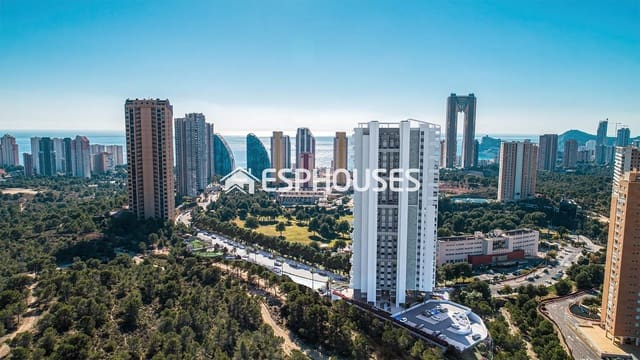 2 soveværelse Lejlighed til salg i Via Parque, Benidorm med swimmingpool garage - € 497.000 (Ref: 9562151)