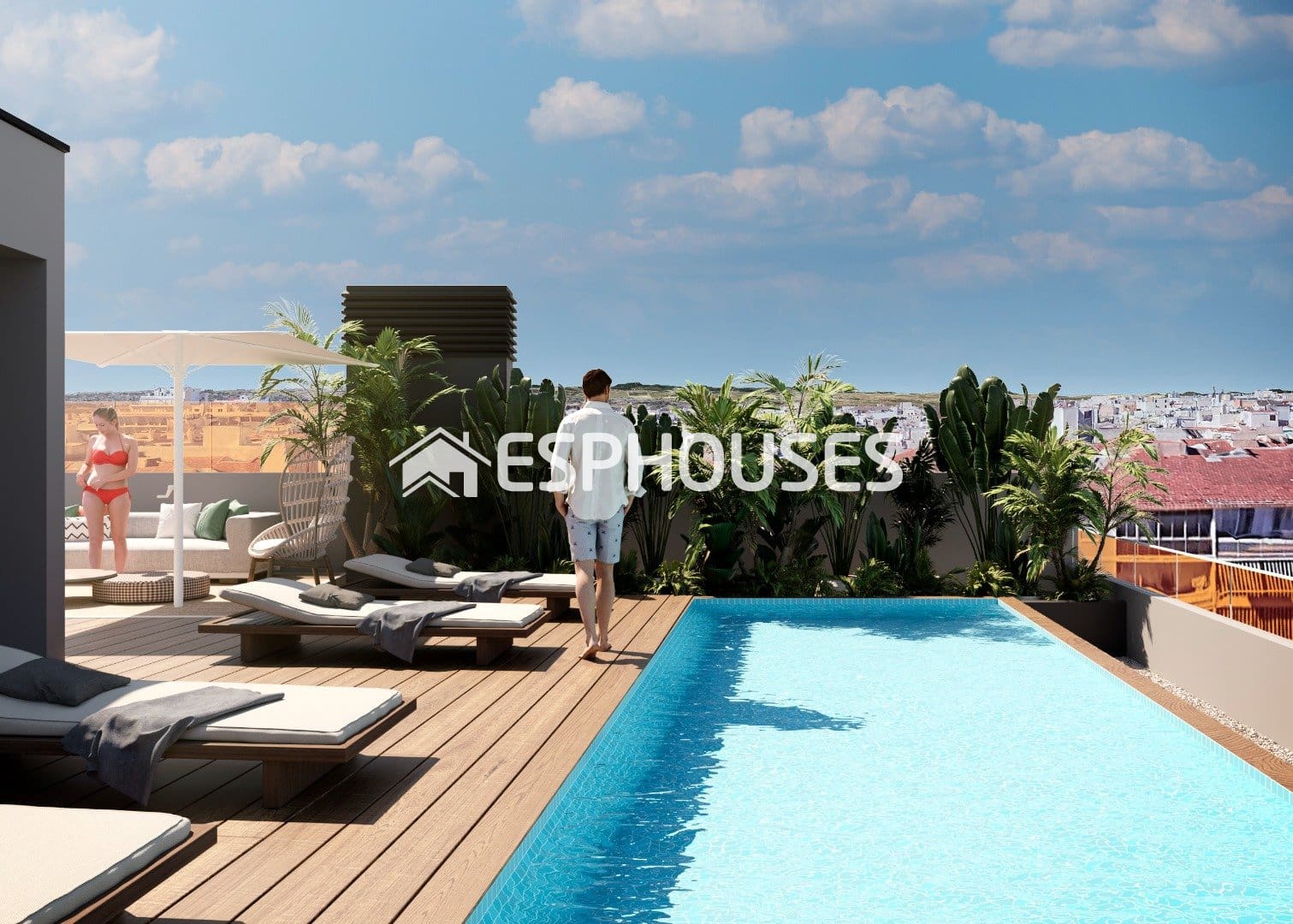 3 slaapkamer Penthouse te koop in Torrevieja met zwembad - € 440.000 (Ref: 9569056)