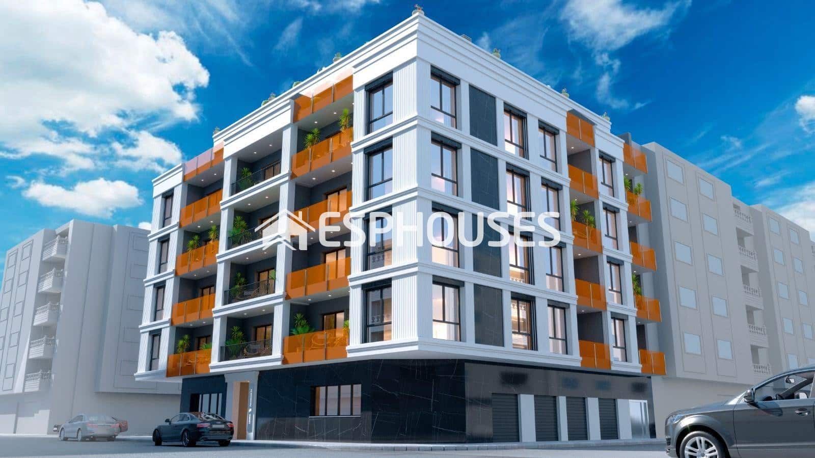 2 soveværelse Lejlighed til salg i Torrevieja med swimmingpool - € 259.000 (Ref: 9569063)