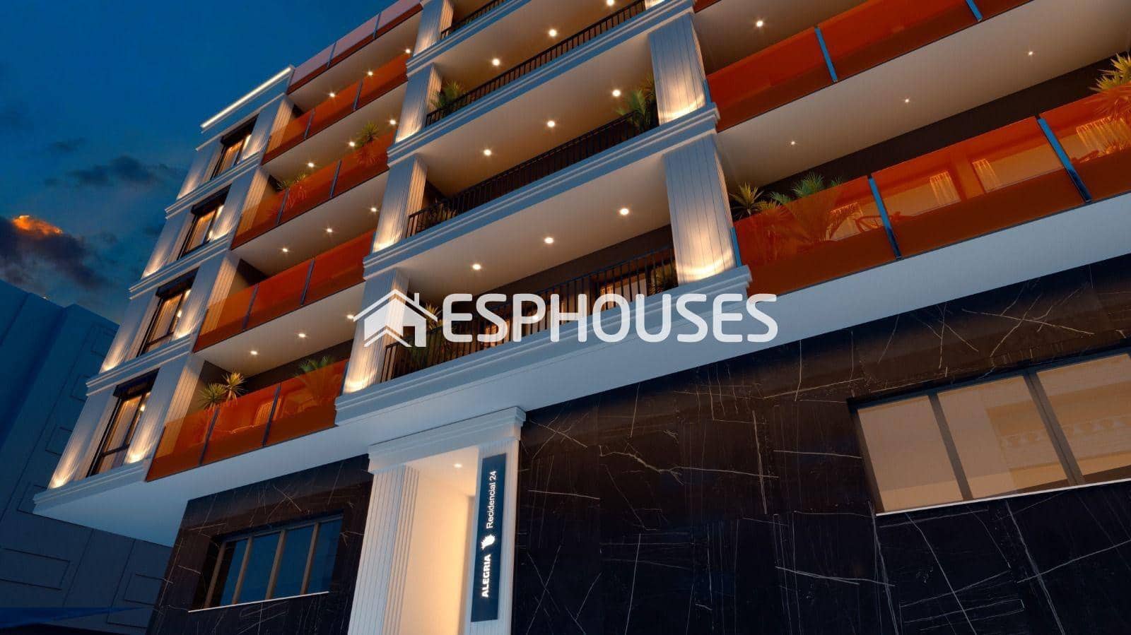 1 soveværelse Lejlighed til salg i Torrevieja med swimmingpool - € 229.900 (Ref: 9569064)