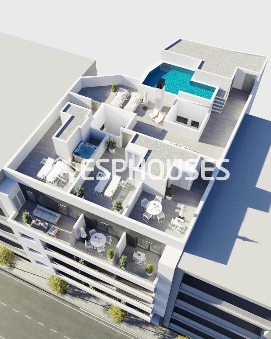 2 quarto Apartamento para venda em Torrevieja com piscina - 419 000 € (Ref: 9571427)