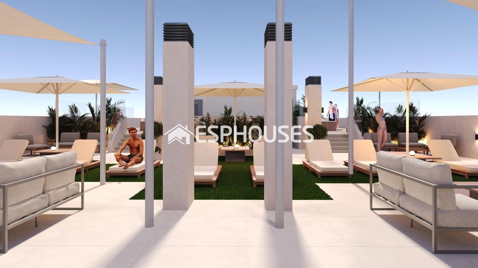 2 chambre Appartement à vendre à San Miguel de Salinas avec piscine - 145 000 € (Ref: 9576833)