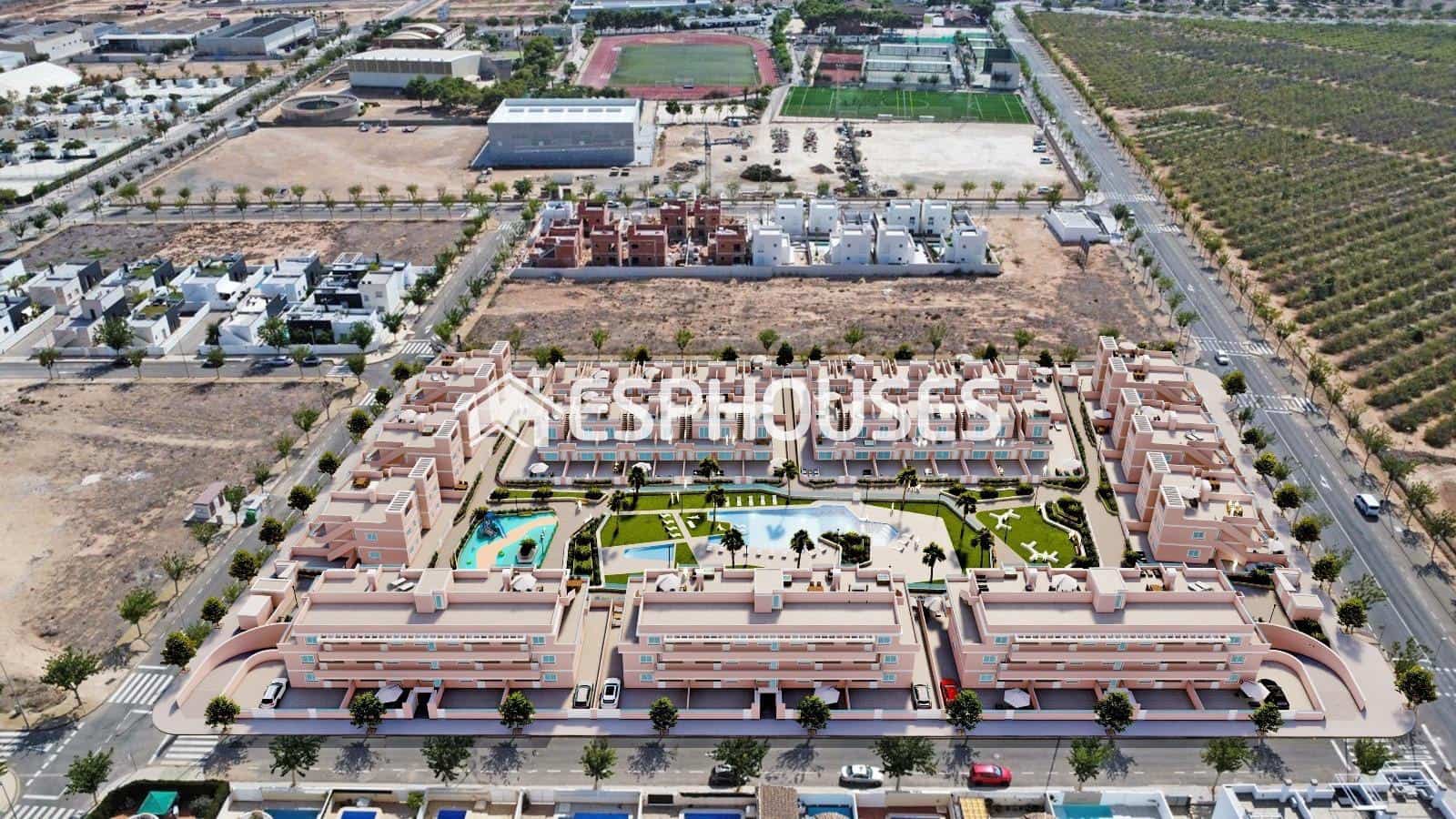 3 Zimmer Bungalow zu verkaufen in Pilar de la Horadada mit Pool Garage - 284.900 € (Ref: 9588440)