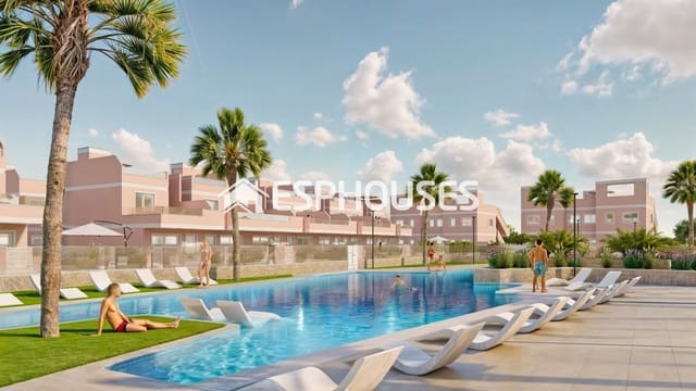 3 soverom Bungalow til salgs i Pueblo Latino, Pilar de la Horadada med svømmebasseng garasje - € 284 900 (Ref: 9588440)