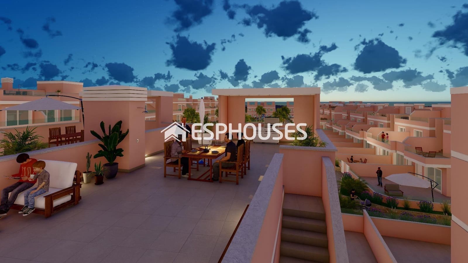 3 camera da letto Bungalow in vendita in Pilar de la Horadada con piscina garage - 299.900 € (Rif: 9588442)