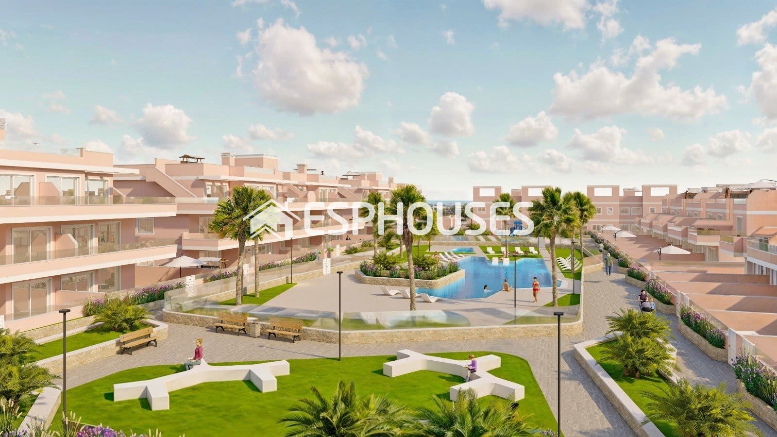 3 Zimmer Apartment zu verkaufen in Pilar de la Horadada mit Pool Garage - 299.900 € (Ref: 9588444)