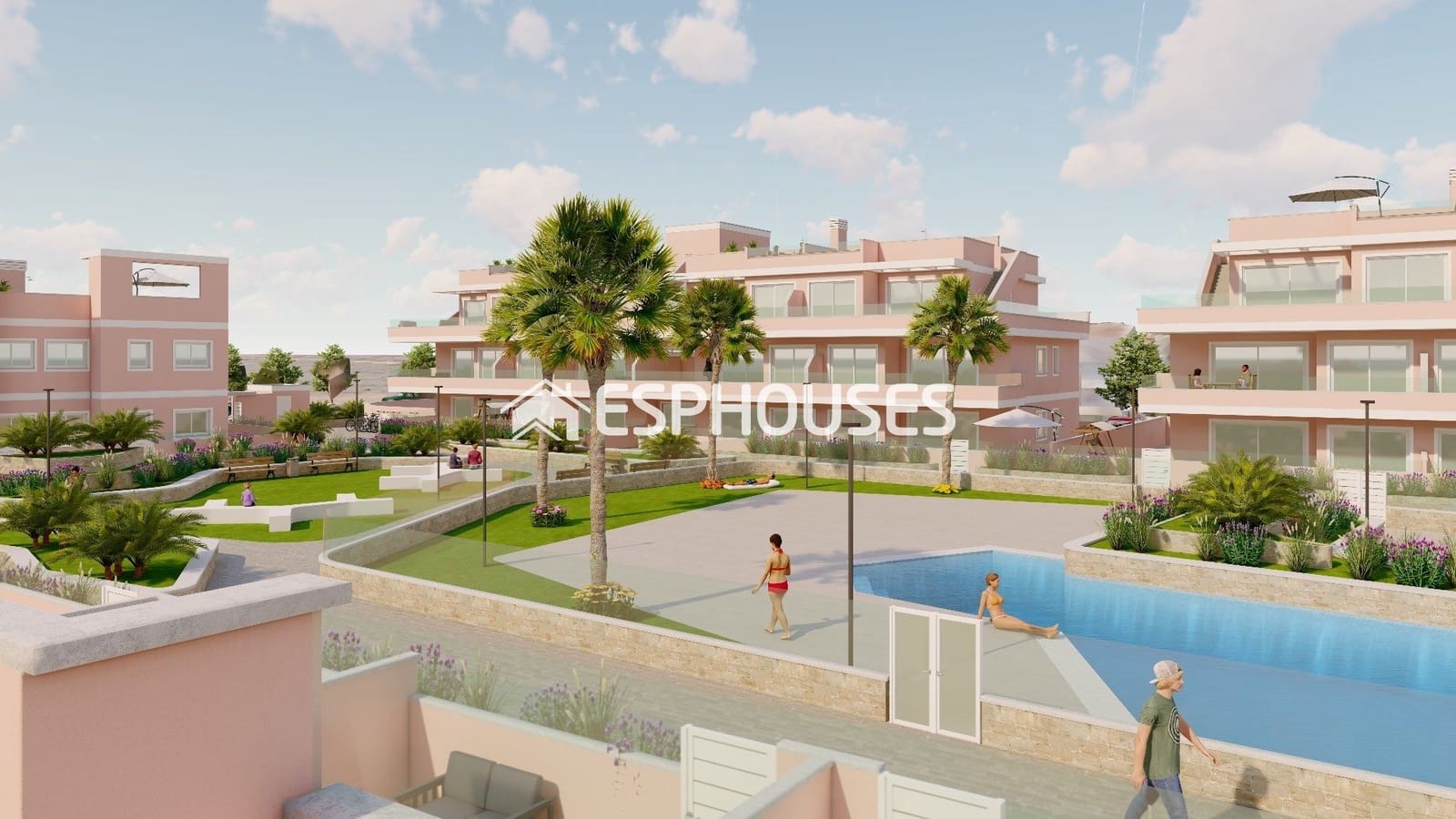 3 Zimmer Apartment zu verkaufen in Pilar de la Horadada mit Pool Garage - 299.900 € (Ref: 9588444)