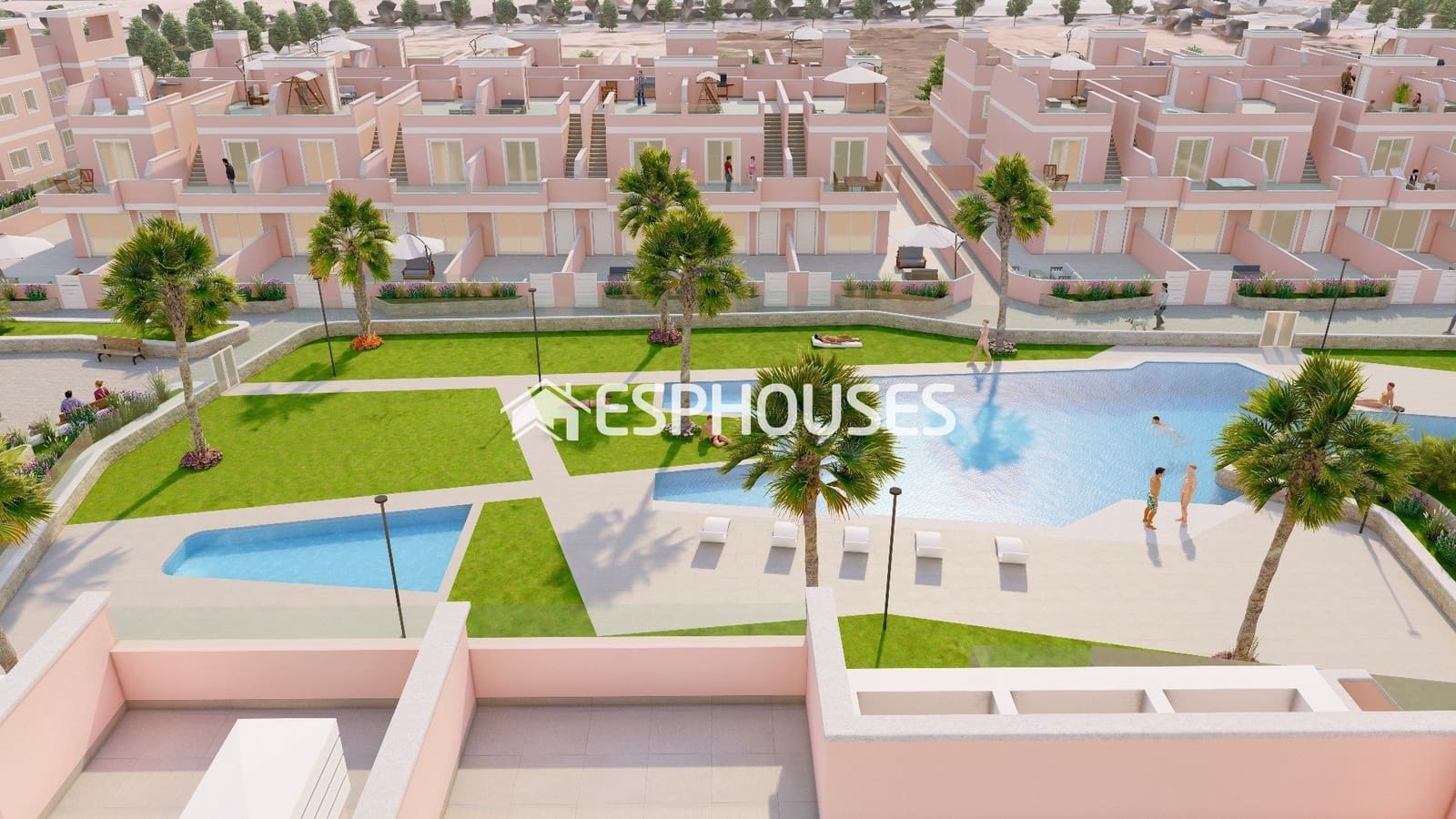 3 Zimmer Apartment zu verkaufen in Pilar de la Horadada mit Pool Garage - 299.900 € (Ref: 9588444)
