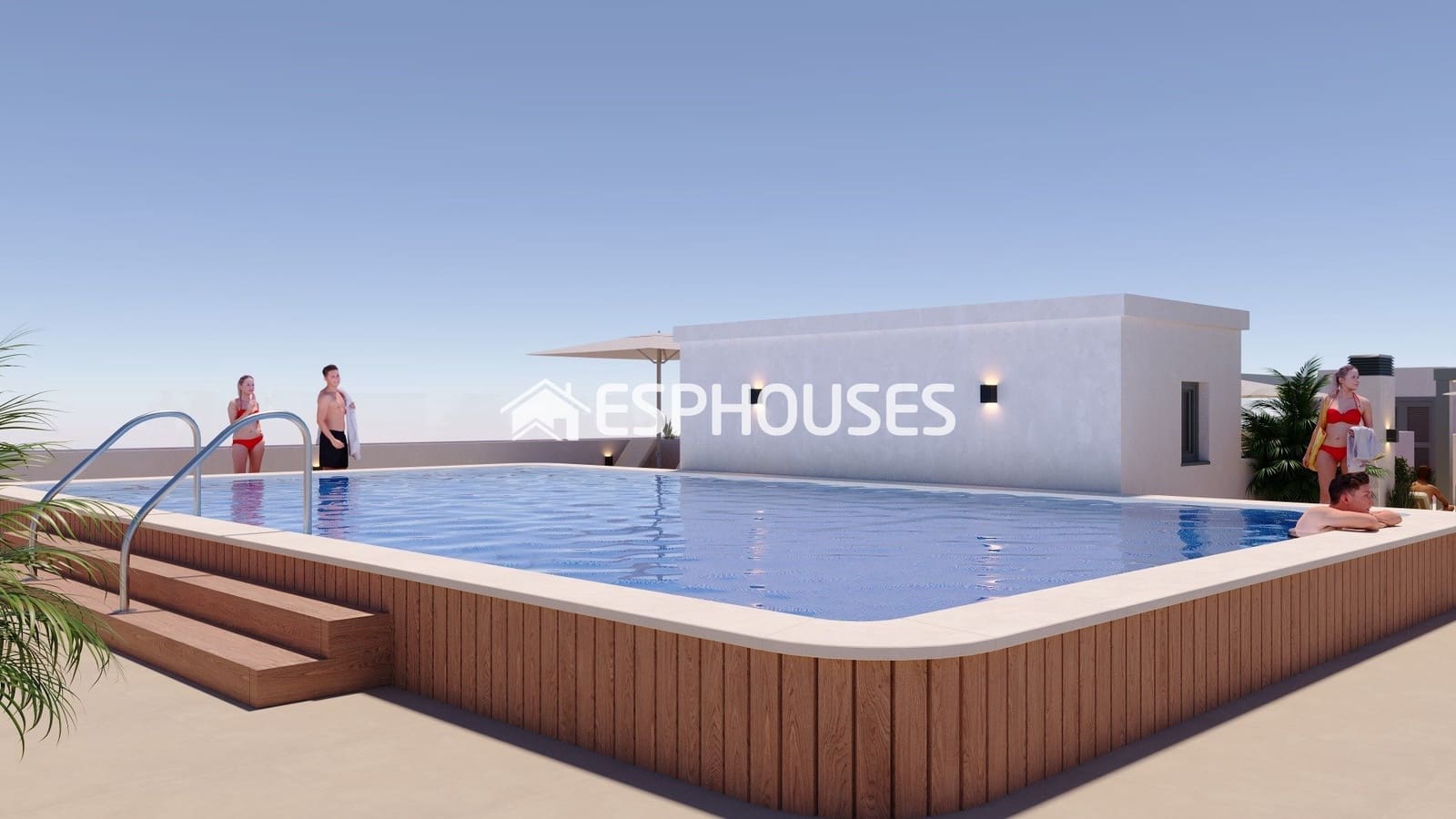 Apartamento de 3 habitaciones en San Miguel de Salinas en venta con piscina - 190.000 € (Ref: 9588445)