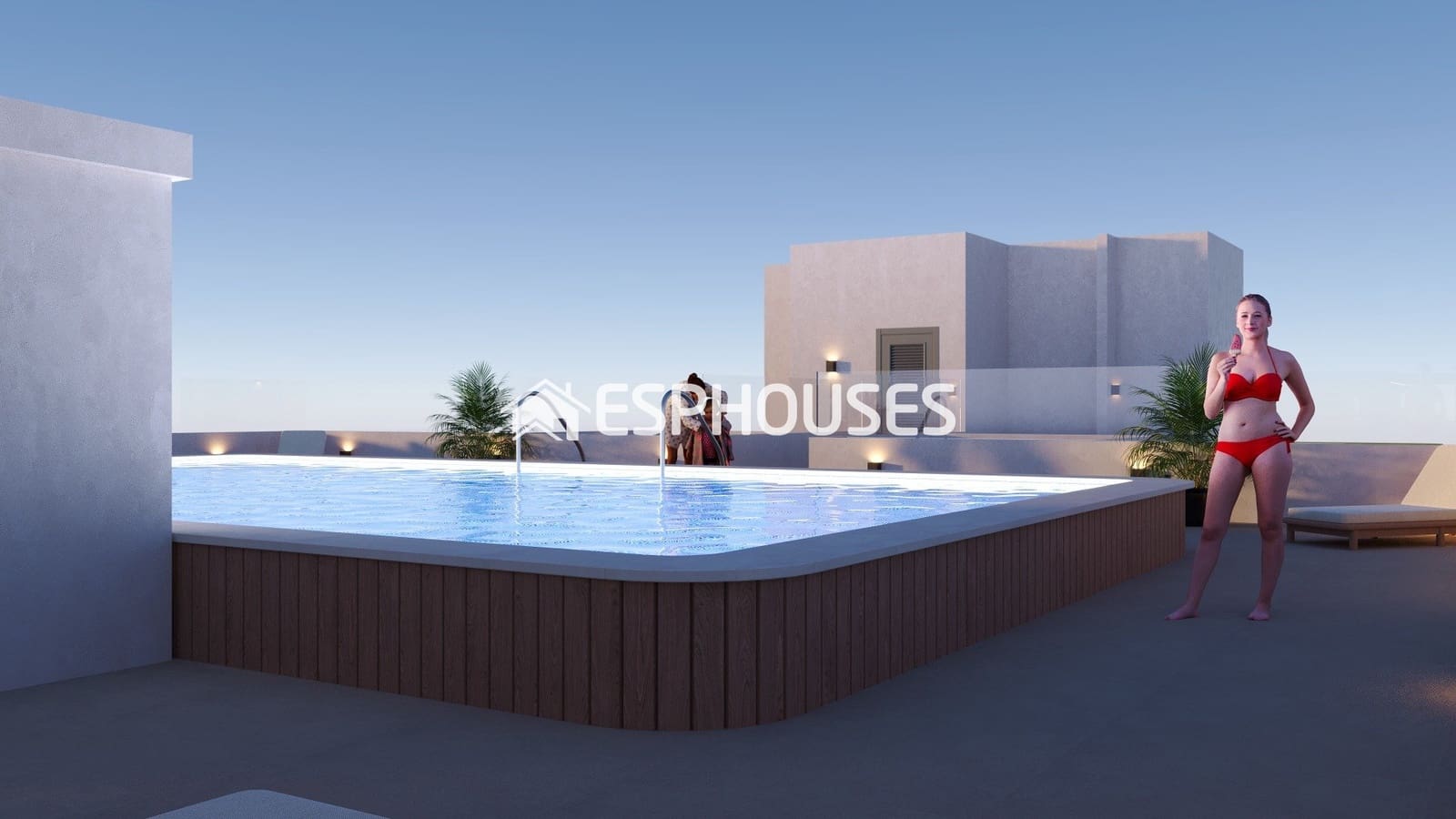 Apartamento de 3 habitaciones en San Miguel de Salinas en venta con piscina - 190.000 € (Ref: 9588445)