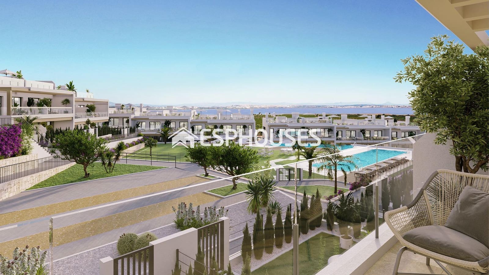 2 sypialnia Apartament na sprzedaż w Torrevieja z basenem garażem - 283 000 € (Ref: 9591632)