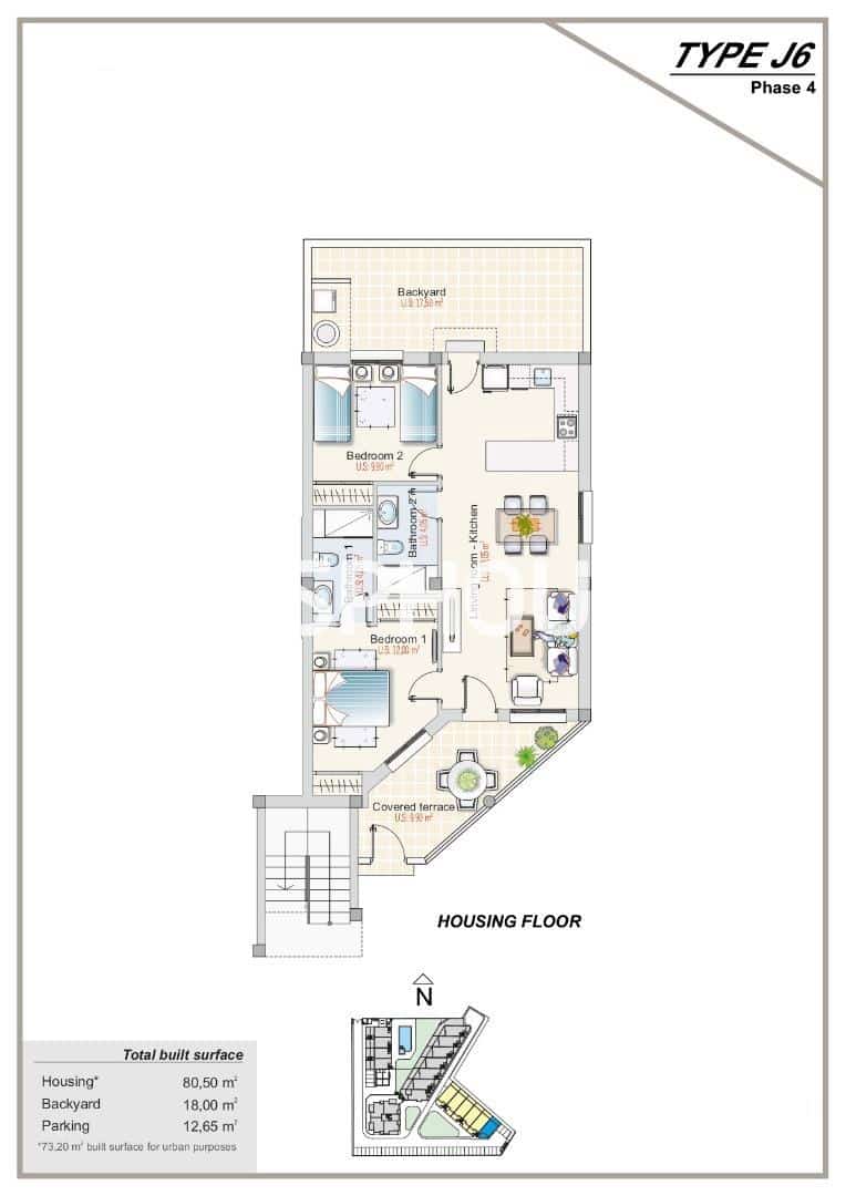 2 bedroom Apartment for sale in Orihuela Costa with pool garage - € 245,000 (Ref: 9611773)