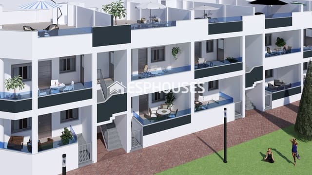 2 chambre Penthouse à vendre à La Florida, Orihuela avec piscine garage - 263 000 € (Ref: 9611774)