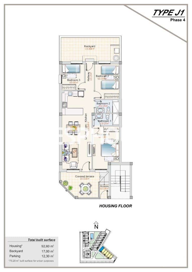 3 bedroom Apartment for sale in Orihuela Costa with pool garage - € 257,000 (Ref: 9611775)