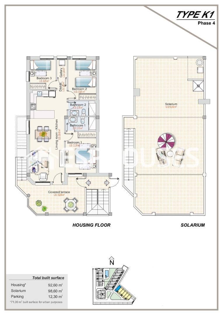 3 bedroom Apartment for sale in Orihuela Costa with pool garage - € 275,000 (Ref: 9611776)