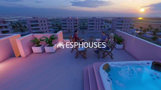 3 sypialnia Apartament na sprzedaż w El Raso, Guardamar del Segura z basenem garażem - 344 900 € (Ref: 9611779)