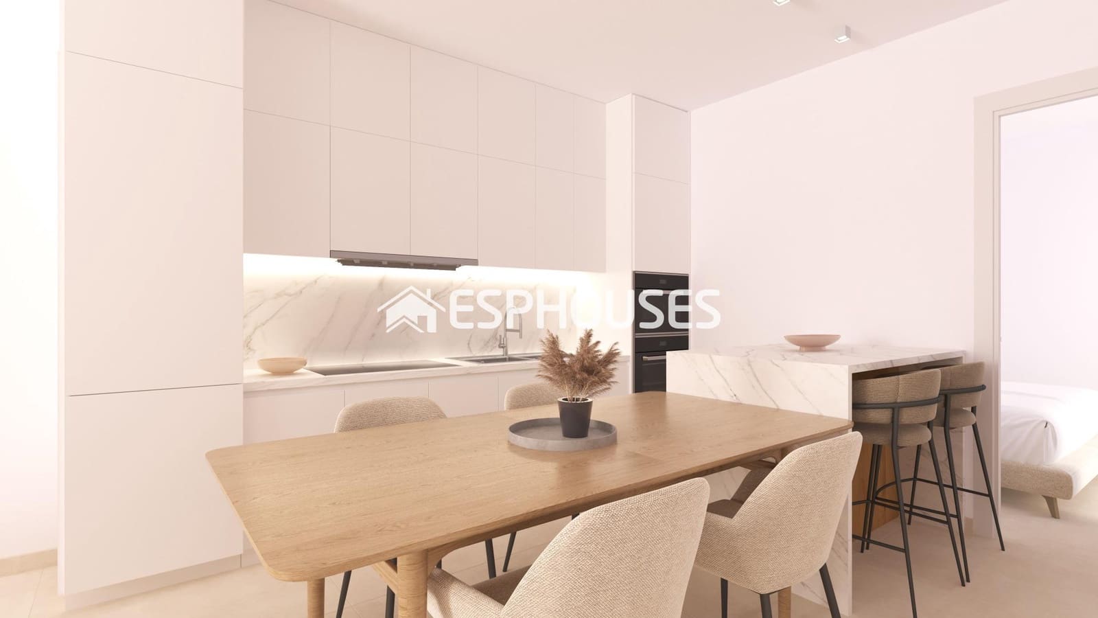 2 sovrum Lägenhet till salu i San Cayetano med pool garage - 277 900 € (Ref: 9611786)