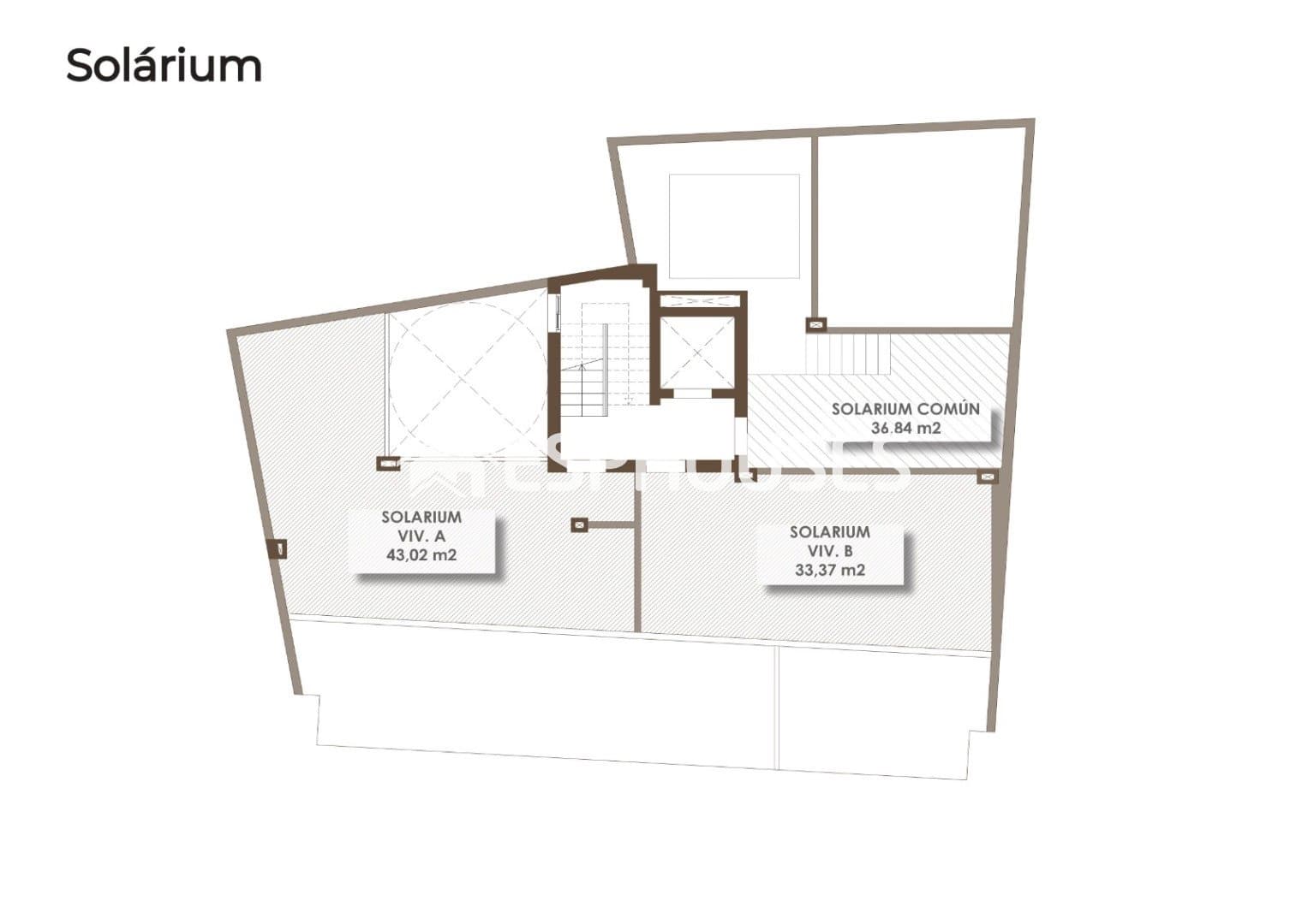 2 soveværelse Penthouse til salg i Torrevieja med swimmingpool - € 538.000 (Ref: 9611793)