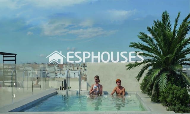 2 Zimmer Apartment zu verkaufen in Las Piscinas Naturales, Torrevieja mit Pool - 332.000 € (Ref: 9611797)