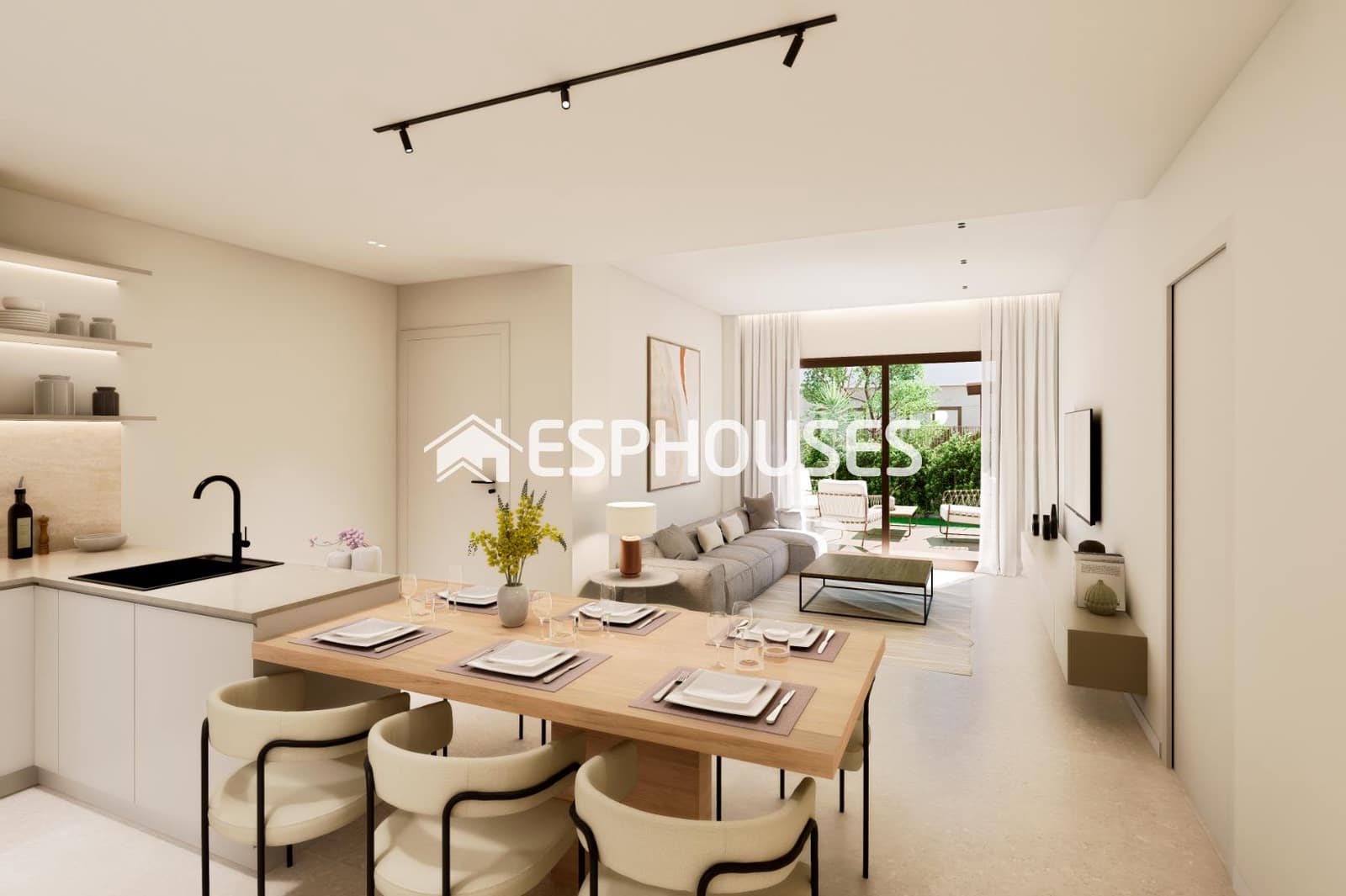 Bungalow de 3 habitaciones en Los Alcázares en venta con piscina garaje - 320.000 € (Ref: 9656351)