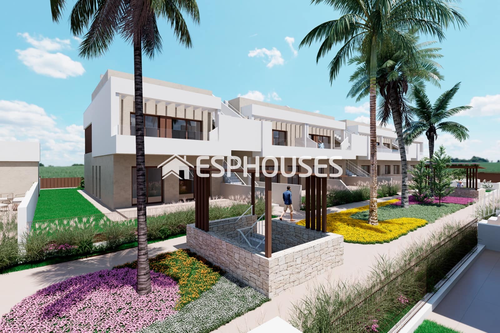 3 soveværelse Bungalow til salg i Los Alcazares med swimmingpool garage - € 320.000 (Ref: 9656351)