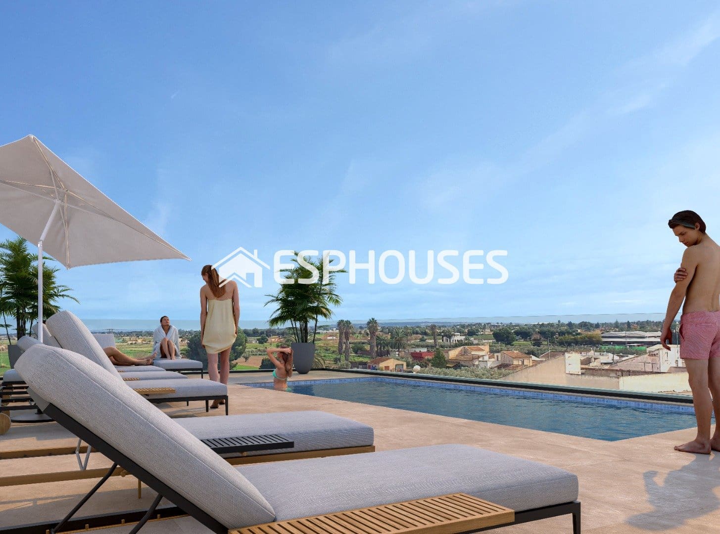 Apartamento de 2 habitaciones en Catral en venta con piscina garaje - 195.000 € (Ref: 9677695)