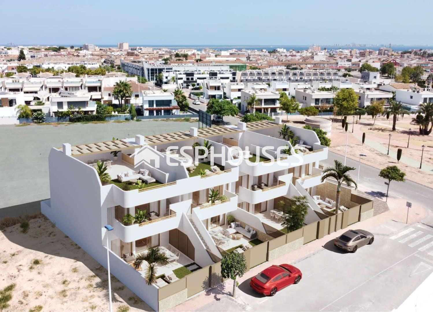 3 soveværelse Lejlighed til salg i San Pedro del Pinatar med swimmingpool garage - € 339.900 (Ref: 9677703)