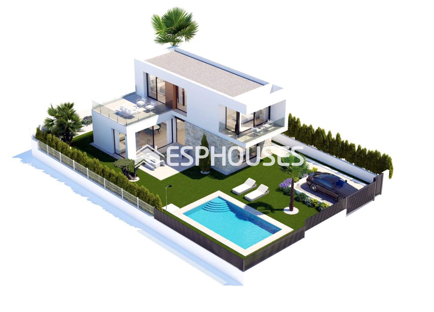 3 soverom Villa til salgs i Finestrat med svømmebasseng garasje - € 895 000 (Ref: 9677705)