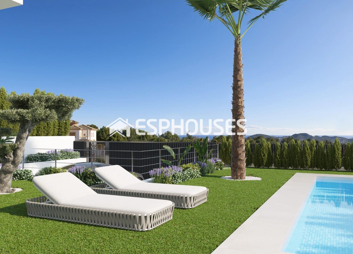 3 soverom Villa til salgs i Finestrat med svømmebasseng garasje - € 895 000 (Ref: 9677705)