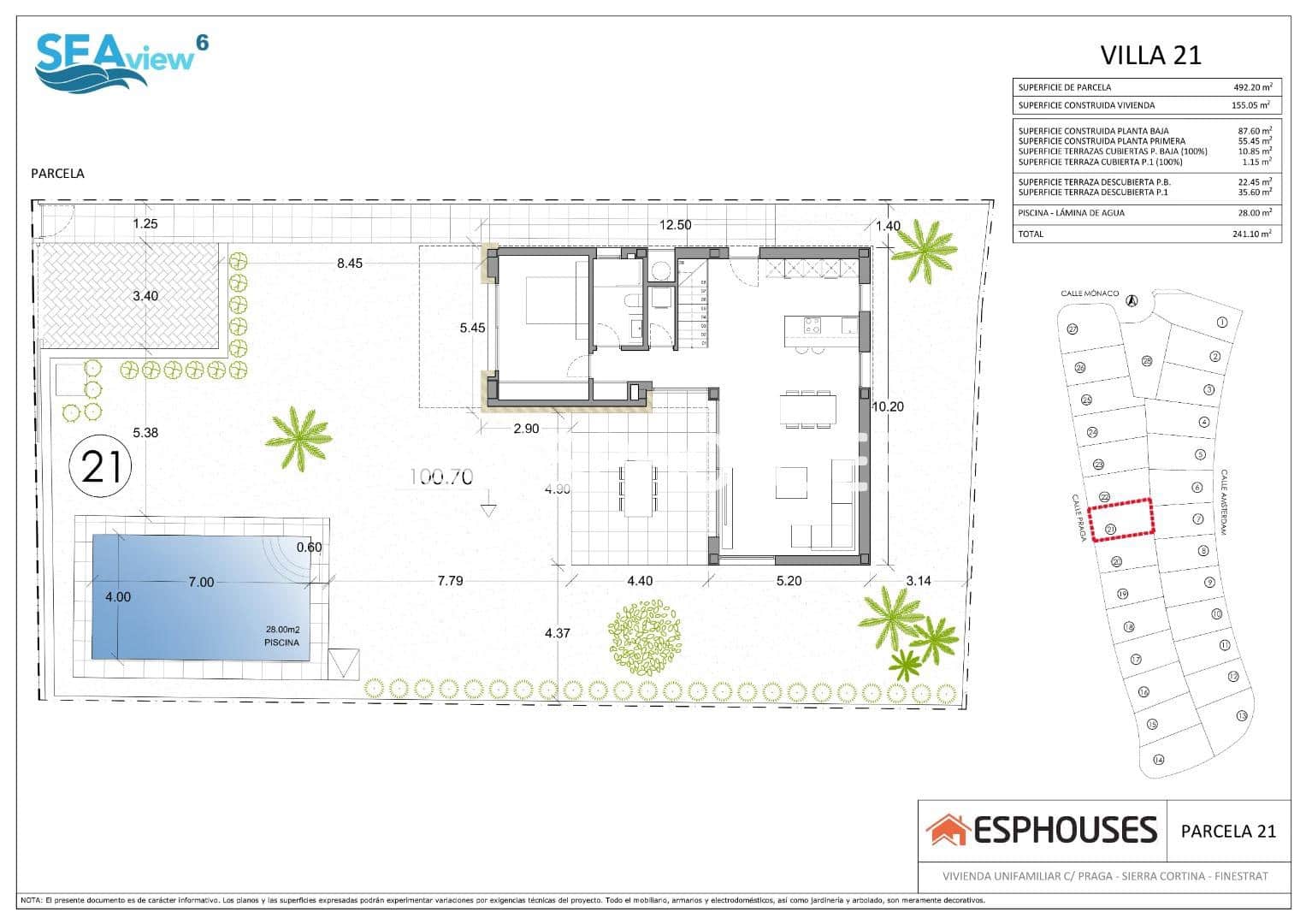 3 sovrum Villa till salu i Finestrat med pool garage - 895 000 € (Ref: 9677706)