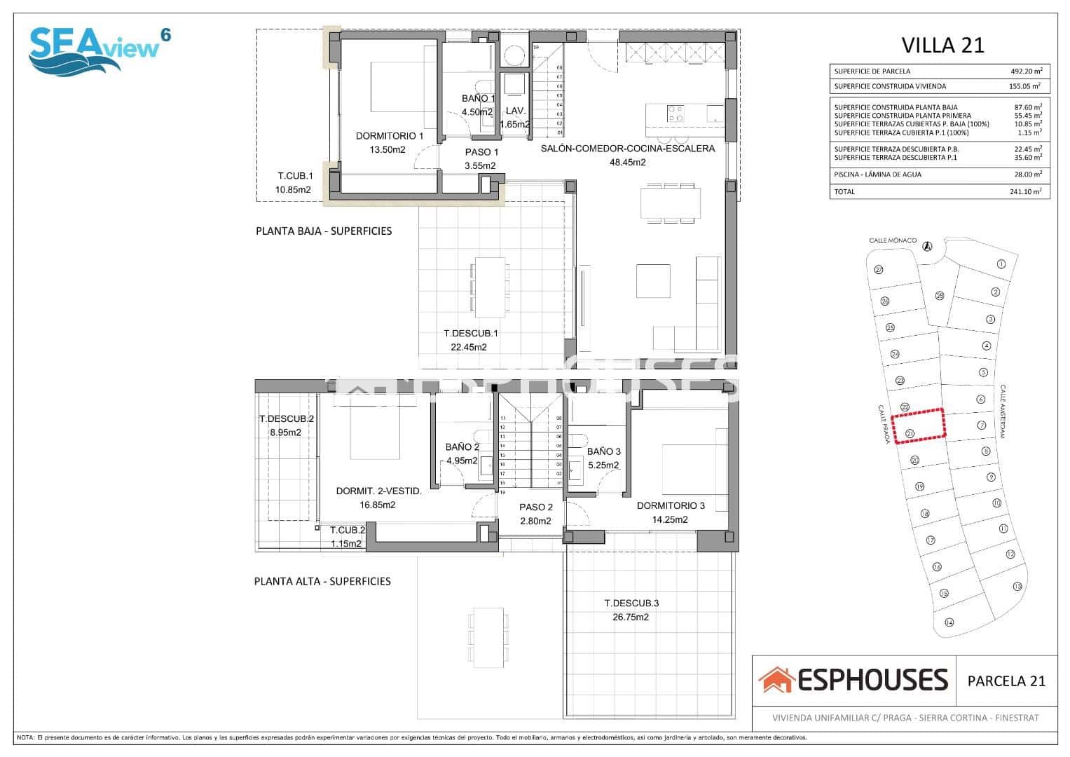 3 sovrum Villa till salu i Finestrat med pool garage - 895 000 € (Ref: 9677706)