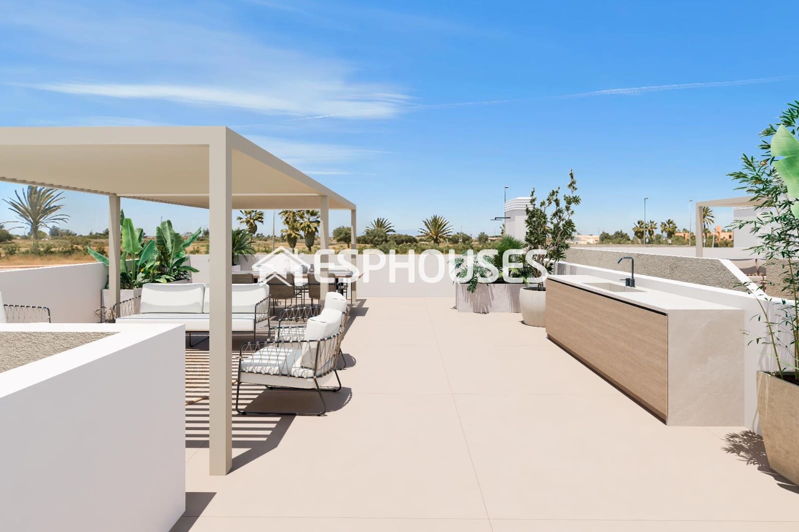 3 soverom Villa til salgs i Los Alcazares med svømmebasseng garasje - € 599 000 (Ref: 9677707)