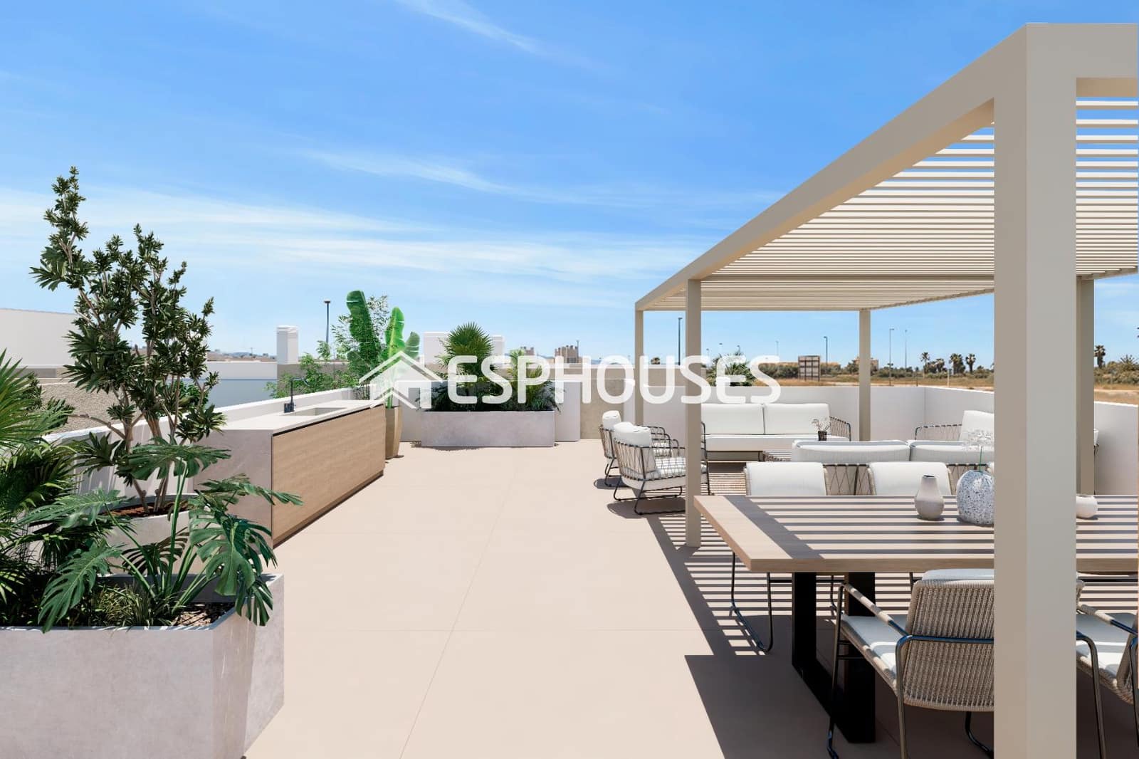 3 soverom Villa til salgs i Los Alcazares med svømmebasseng garasje - € 599 000 (Ref: 9677707)