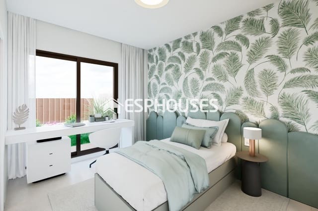 3 soverom Villa til salgs i Las Lomas de Rame - Bahía Bella, Los Alcázares med svømmebasseng garasje - € 599 000 (Ref: 9677707)