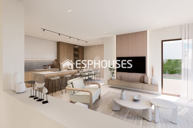 3 soverom Villa til salgs i Las Lomas de Rame - Bahía Bella, Los Alcázares med svømmebasseng garasje - € 599 000 (Ref: 9677707)