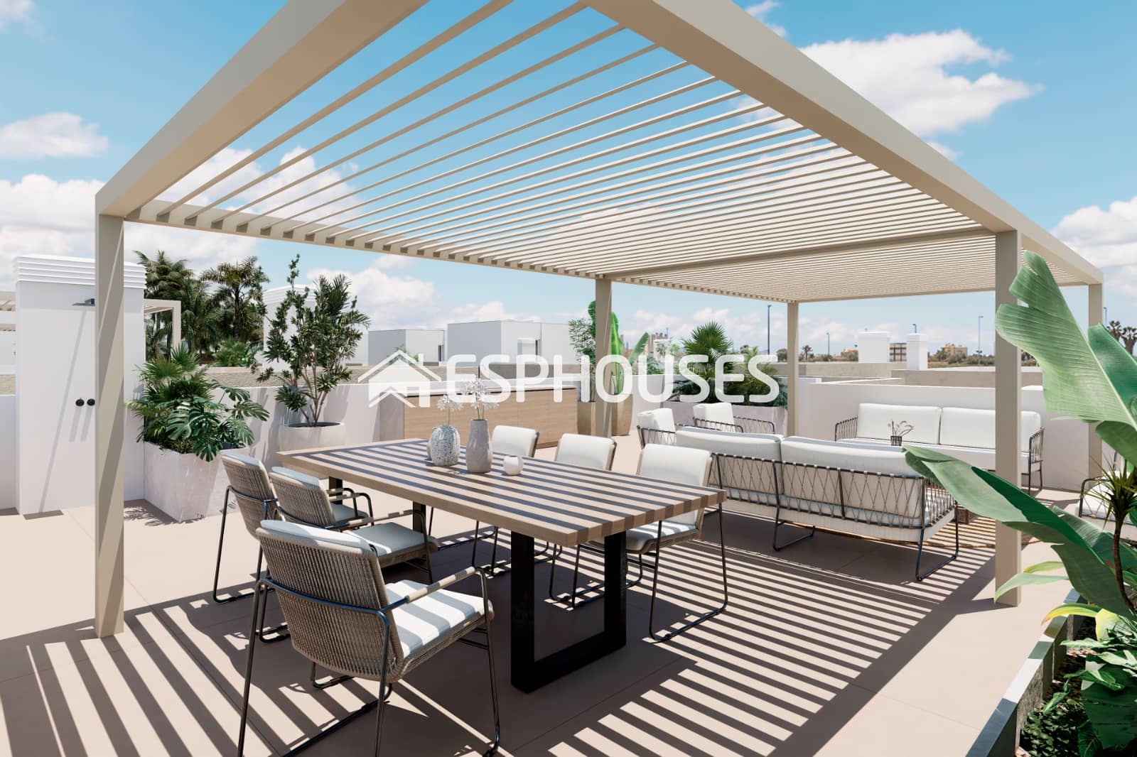3 soverom Villa til salgs i Los Alcazares med svømmebasseng garasje - € 599 000 (Ref: 9677707)
