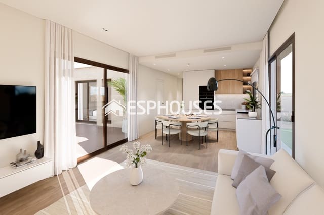 3 sypialnia Willa na sprzedaż w Las Lomas de Rame - Bahía Bella, Los Alcázares z basenem garażem - 429 000 € (Ref: 9677709)