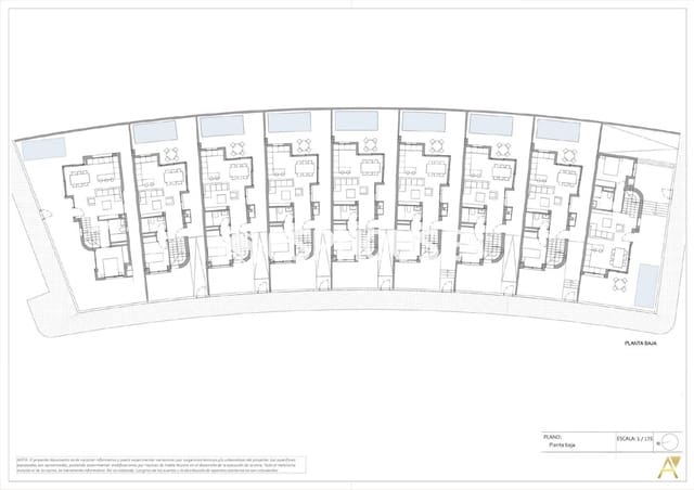 4 sypialnia Willa na sprzedaż w El Hornillo, Aguilas z basenem garażem - 485 000 € (Ref: 9683187)