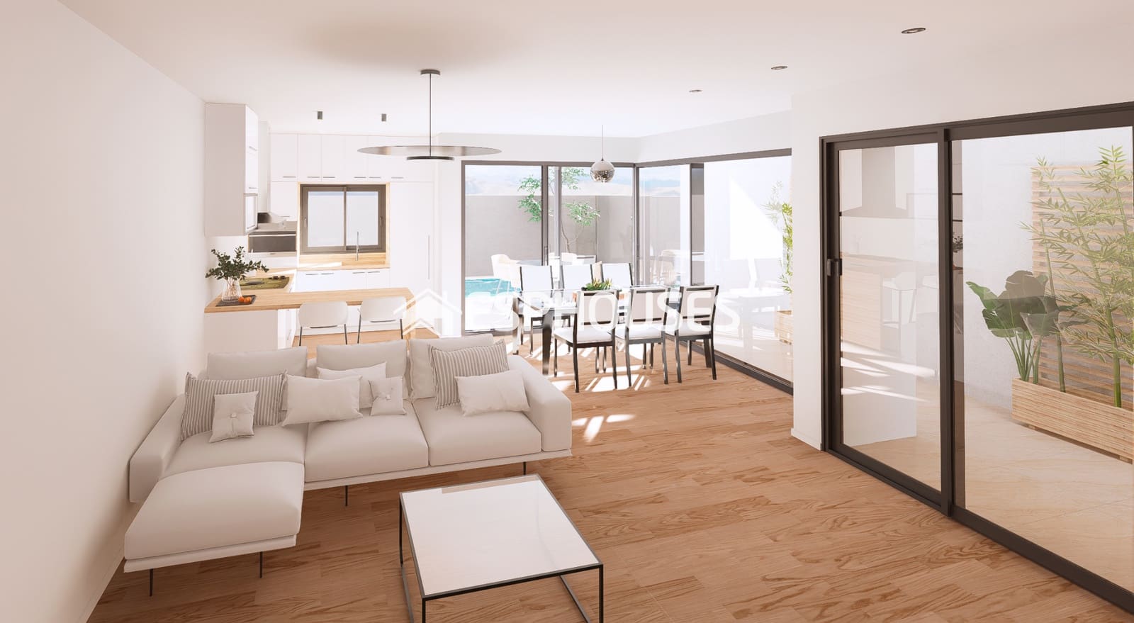 4 soverom Villa til salgs i Aguilas med svømmebasseng garasje - € 399 000 (Ref: 9683189)