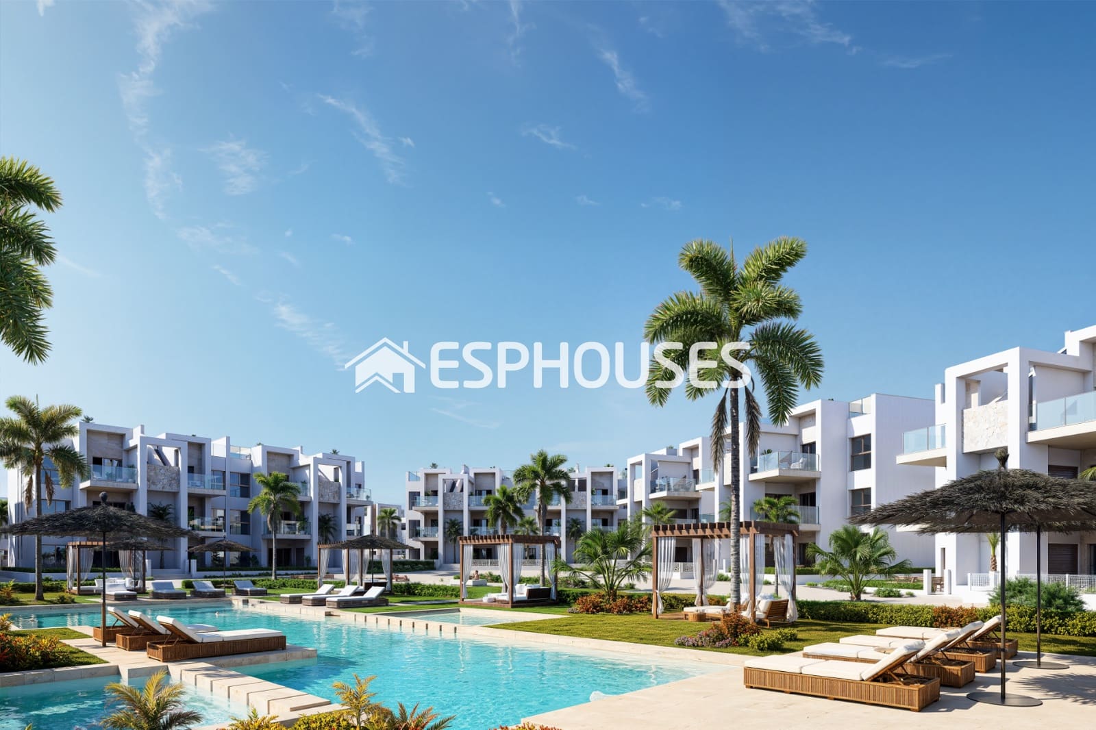 3 soveværelse Penthouse til salg i Los Alcazares med swimmingpool garage - € 409.000 (Ref: 9683192)